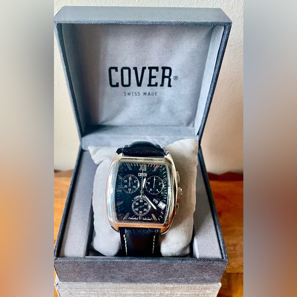 ‘New’ Swiss Made Chronograph Watch by COVER